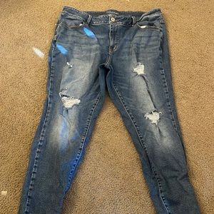 Maurice’s plus size ripped jeans